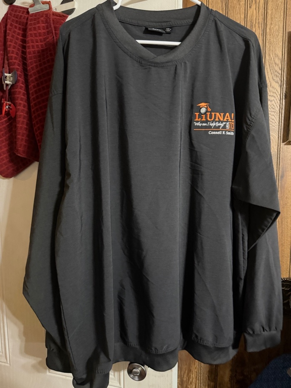Free when bundled Branded Black Long-Sleeve Pocket Tee
